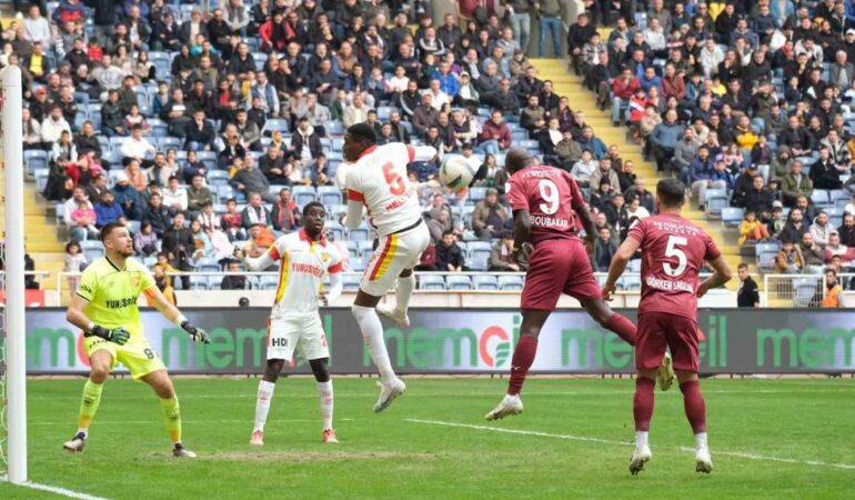 TRENDYOL SÜPER LİG: ATAKAŞ HATAYSPOR: 1 - GÖZTEPE: 1 (MAÇ SONUCU)