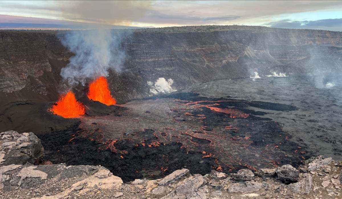 Dünyanın en aktif yanardağı… Hawaii'de Kilauea Yanardağı'ndaki hareketlilik sürüyor!