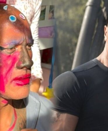 Dwayne Johnson kızlarıyla makyaj yaptı 'Her şey Jazzy ve Tia'nın far sürmek istemesiyle başladı'