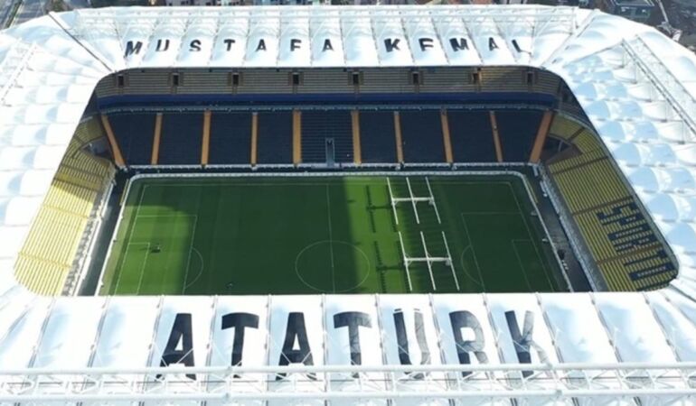 Fenerbahçe'den anlamlı proje 'Mustafa Kemal Atatürk' ismi stadyum çatısında