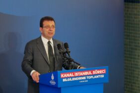İmamoğlu 'Kanal İstanbul'a karşı yürütülen çalışmalara ilişkin bilgilendirme toplantısında konuştu 'İstanbul muhafızlığı yapmak benim karakterimdir'
