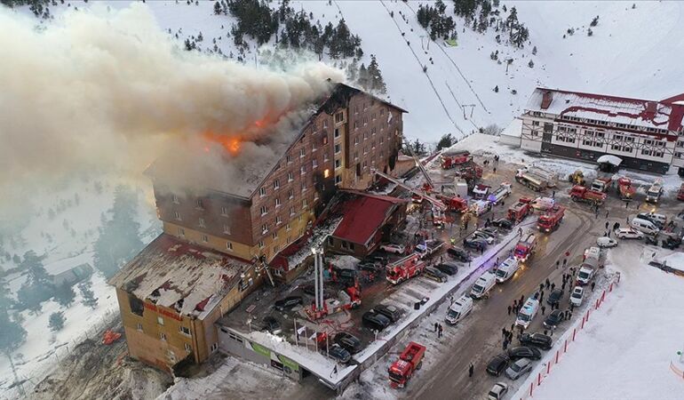 kartalkaya otel yangını