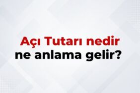 Açı Tutarı Nedir, Ne Anlama Gelir Açı Tutarı Kelimesinin TDK Sözlük Anlamı