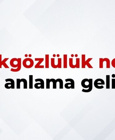 Açıkgözlülük Nedir, Ne Anlama Gelir Açıkgözlülük Kelimesinin TDK Sözlük Anlamı