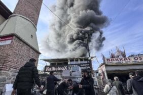 Ankara'da korkutan yangın!