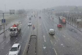 İstanbul’da beklenen kar yağışı başladı