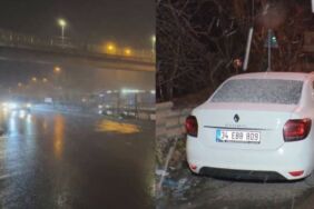 İstanbul'da kar yağışı başladı