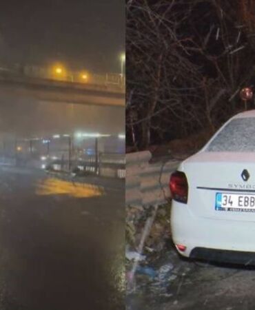 İstanbul'da kar yağışı başladı