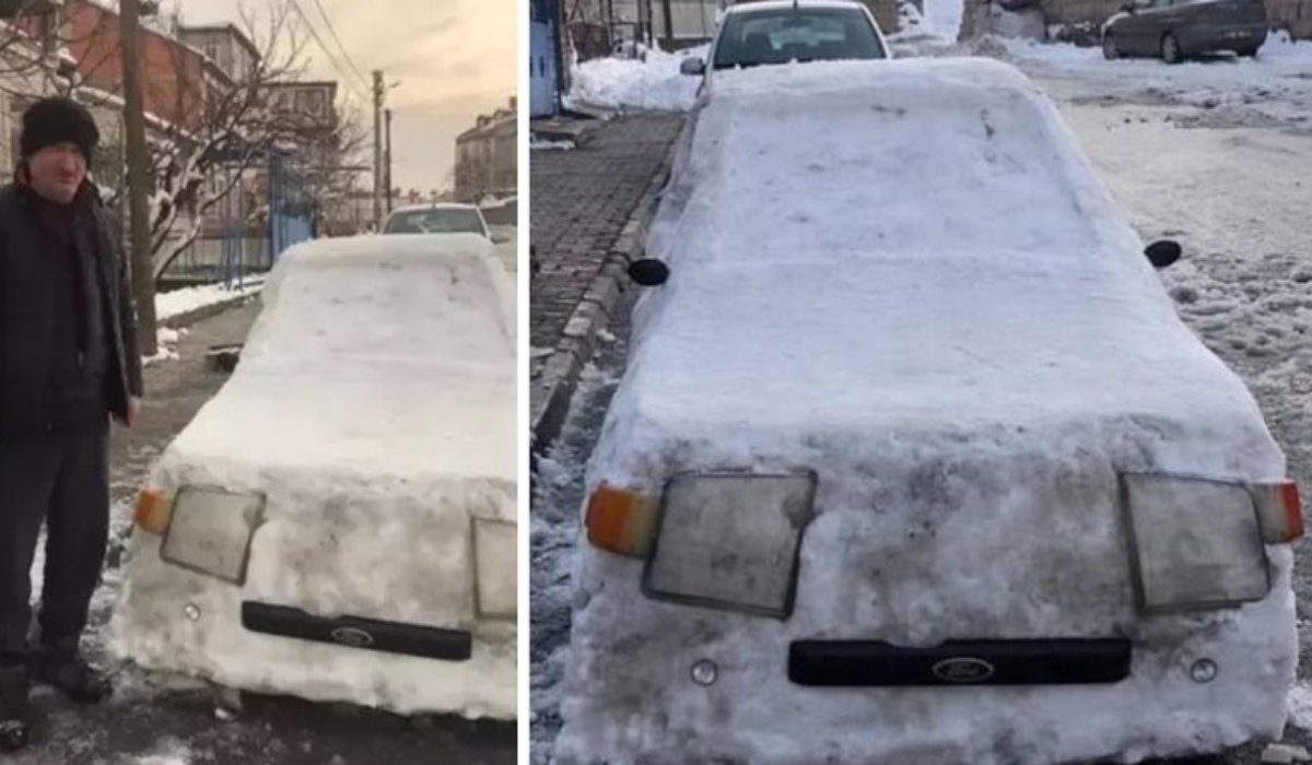 Kardan otomobil yaptılar 'Tek bir kusuru var…'