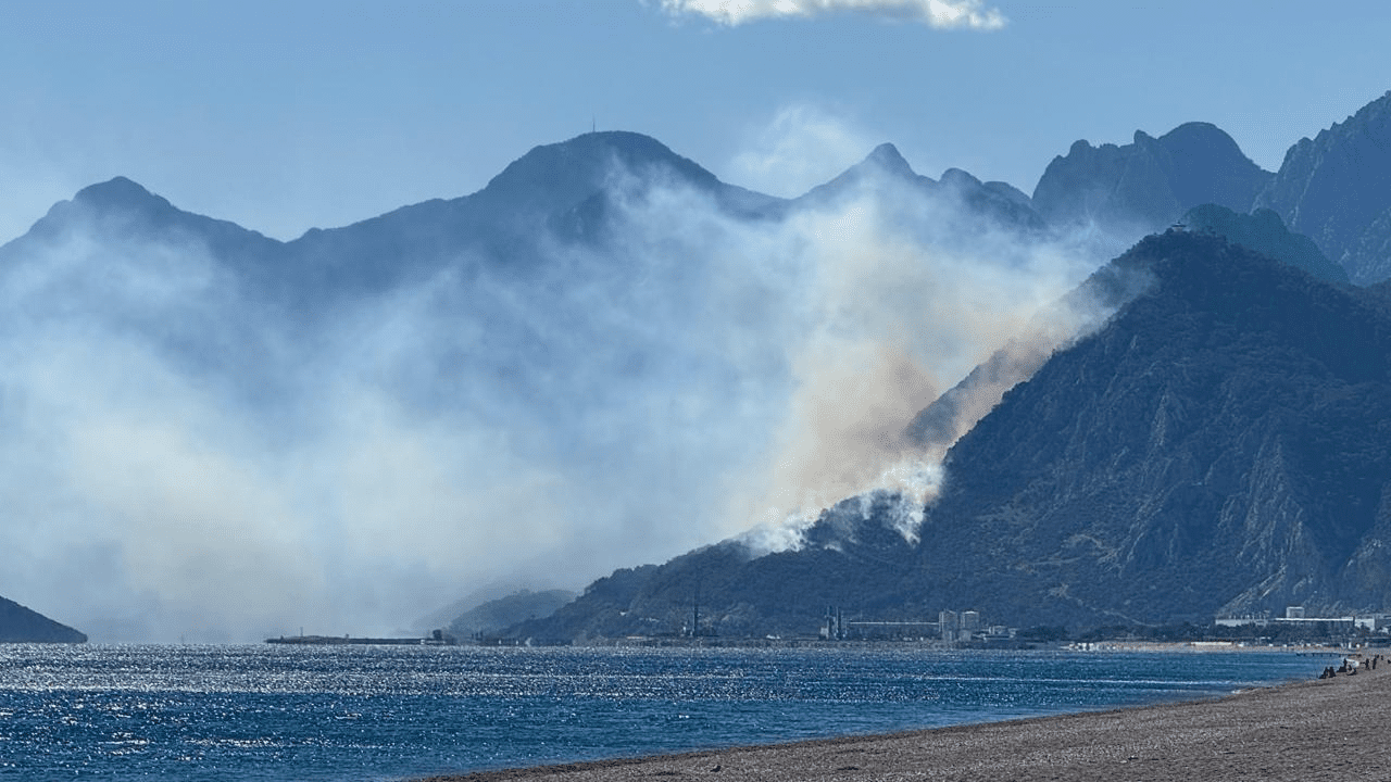 antalya yangın