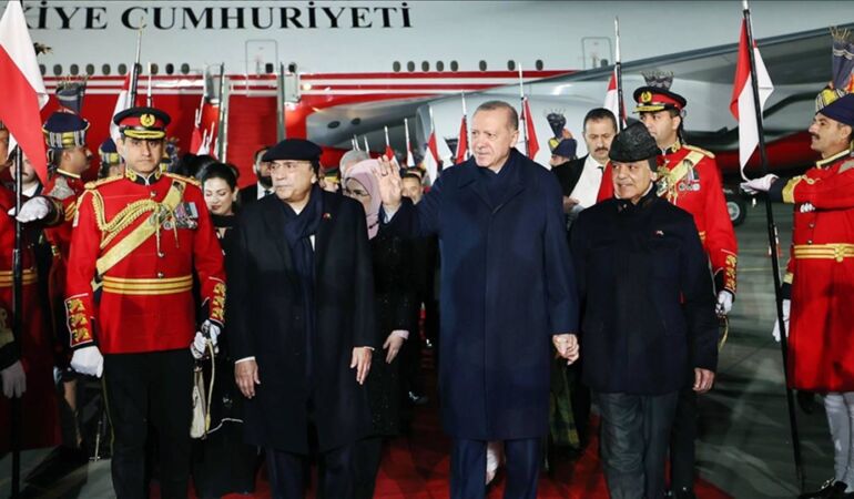 Cumhurbaşkanı’ndan Pakistan’da, “Özgür Filistin” açıklaması!