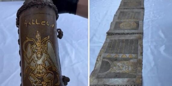 1.5 milyon dolara satacaklardı! Bin 200 yıllık altın yazmalı Tevrat ele geçirildi