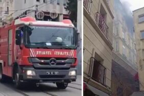 Beyoğlu'nda tarihi pasajda yangın! İtfaiye ekipleri müdahale ediyor