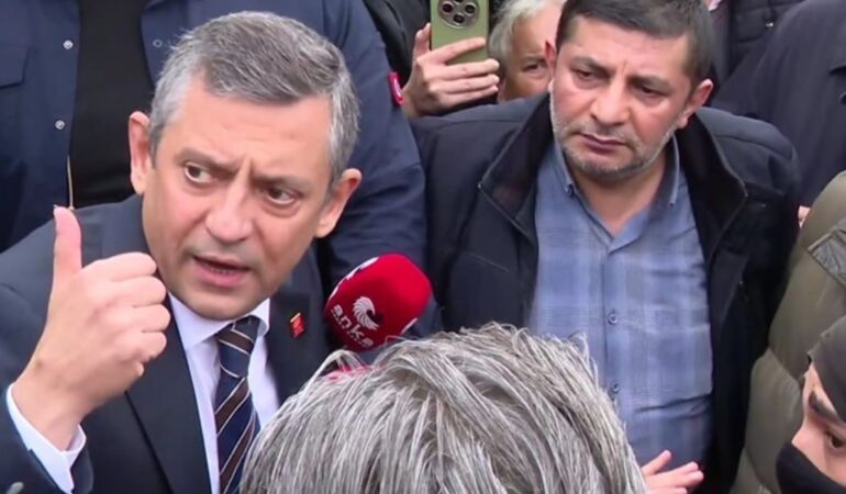 CHO Lideri Özgür Özel 'Ben Saraçhane'yi bırakmam'