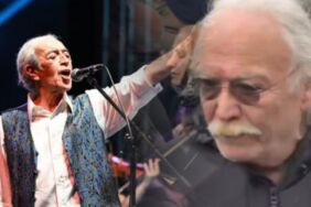 Edip Akbayram'ın cenazesinde saygısızlık! Cahit Berkay 'Burada fotoğraf çekmeyin