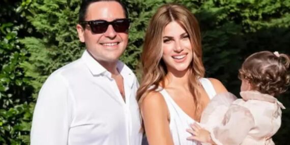 Hacı Sabancı’ya babalık sorusu! Muhabirleri görünce eşi Nazlı Sabancı’yı geride bıraktı