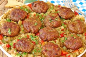 KÖFTELİ PATLICAN SÖĞÜRME