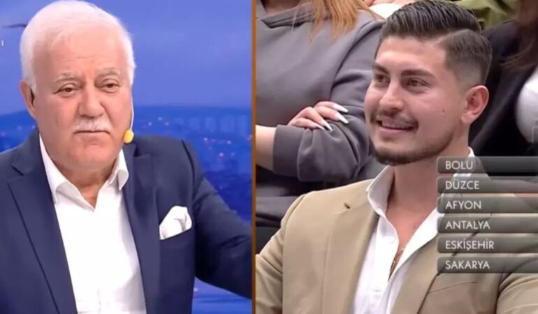 Kısmetse Olur Çağrı Özer yine Nihat Hatipoğlu'nda! Canlı yayında sorduğu soru gündem oldu