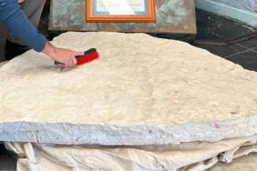 Okulda 200 milyon yıllık dinozor izleri bulundu!