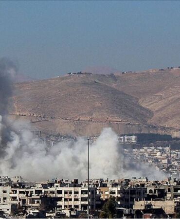 israil şam saldırı