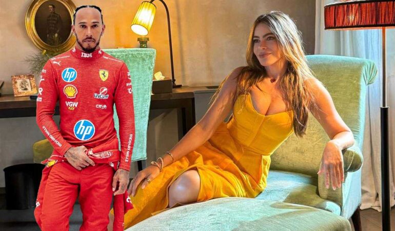 sofia vergara lewis hamilton