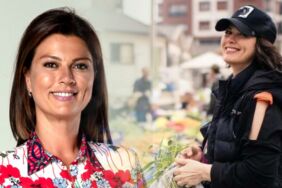 Açelya Akkoyun halk pazarında 'Hayat belki de bu basit alışkanlıklarda gizlidir'