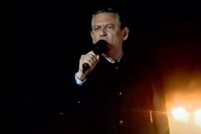 CHP Şişli’de halkla buluştu Özgür Özel’den Erdoğan’a rest 'Haddini bil!