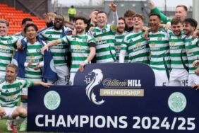 Celtic İskoçya Ligi'nde tarih yazdı Üst üste 4. şampiyonluk!
