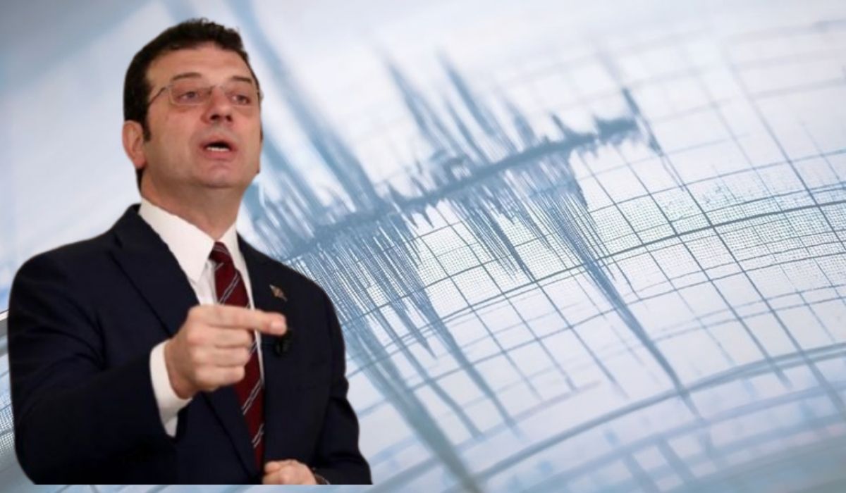 Ekrem İmamoğlu'ndan deprem açıklaması 'Kanal İstanbul ve benzeri ihanet projelerinden...'