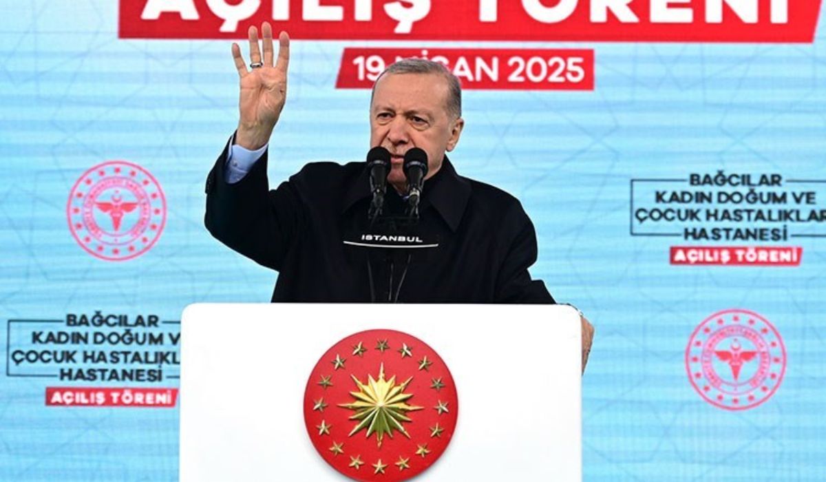 Erdoğan konuşurken pankart açan işçi tutuklandı