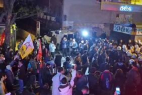 'Gençlik Ayakta' yürüyüşüne polis müdahalesi Ankara'da öğrencilerin önü kesildi!