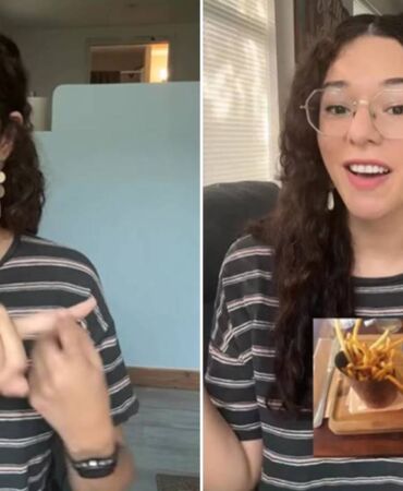 Hamburger siparişi boşanmaya kadar gitti