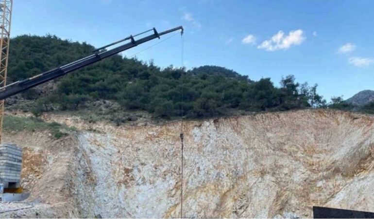 İzmir-Ankara hızlı tren hattı inşaatı