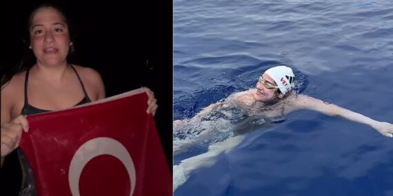 Kaiwi Kanalı’nı geçen en genç Türk oldu… Aysu Türkoğlu, 21 saat 7 dakikada geçti!