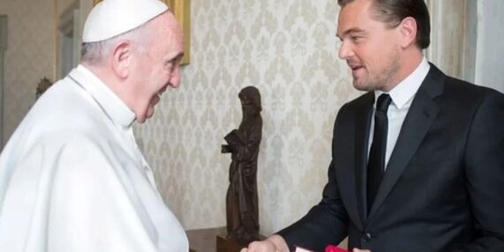 Leonardo Dicaprio’dan Papa Francis’e veda: ‘Çağımızın en olağanüstü ruhani liderlerinden biriydi’