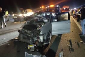 Otoyolda zincirleme kaza Ölü ve yaralılar var