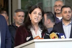 Pervin Buldan, Sırrı Süreyya Önder'in kaldığı hastane önünde Abdullah Öcalan'ın mesajını okudu
