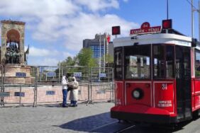 Taksim'de '1 Mayıs' ablukası Meydan bariyerlerle çevrildi!
