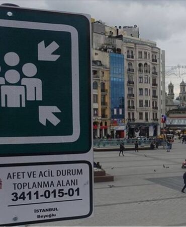 acil toplanma alanı