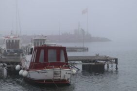 çanakkale boğazı sis