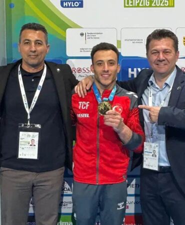 Adem Asil, bireysel halka aletinde Avrupa şampiyonu