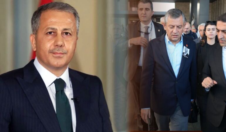Bakan Yerlikaya'dan Özgür Özel'e yumruklu saldırı sonrası ilk açıklama Saldırgan gözaltına alındı