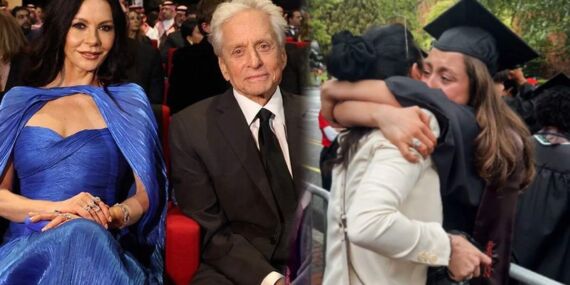 Catherine Zeta-Jones ile Michael Douglas’ın mezuniyet gururu: ‘Tek kelimeyle en iyisi’