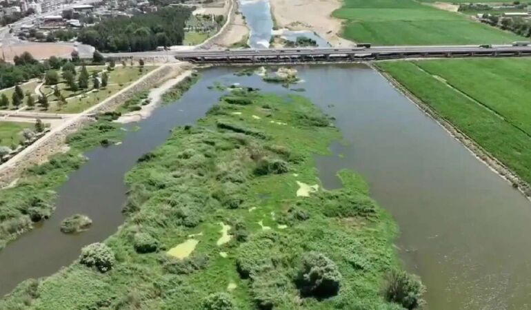 Dicle Nehri'ndeki adacıklarda 100 milyon liralık uyuşturucu yakalandı!