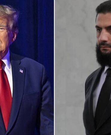 Donald Trump Ahmed eş-Şara