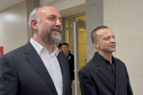 Halit Ergenç ve Rıza Kocaoğlu