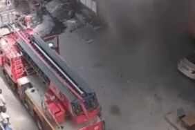 Motosiklet tamirhanesinde yangın 1 kişi hayatını kaybetti!