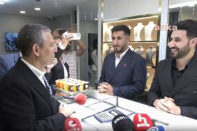 Özgür Özel Van'da kuyumcu ziyaretinde konuştu 'Emeklinin maaşından 5,5 çeyrek altın eridi!