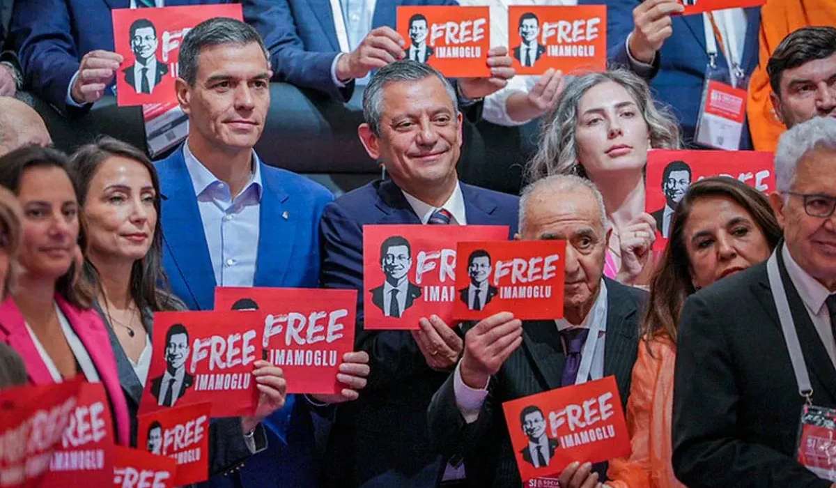 Sosyalist Enternasyonal'de İmamoğlu için tarihi çağrı 'Derhal serbest bırakılsın, görevine iade edilsin'