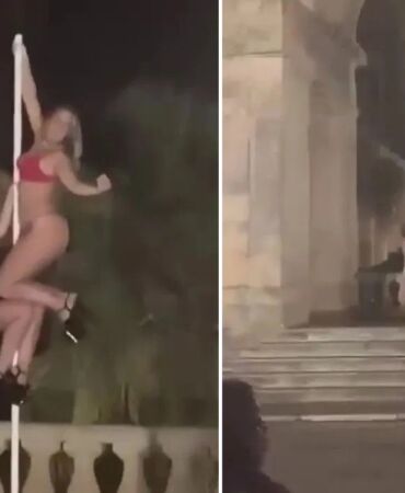 Tarihi sarayda direk dansına hapis cezası Yunan mahkemesi kararını verdi